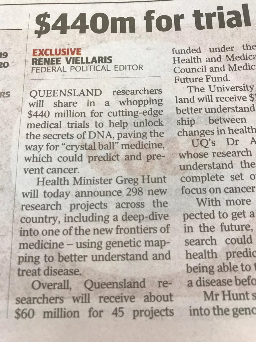 CytokineSignal's tweet photo. If you read newspapers like this you would get the impression that medical researchers are swimming in this whopping amount of research funding thanks to our awesome government. https://t.co/VC9WfqF7WR