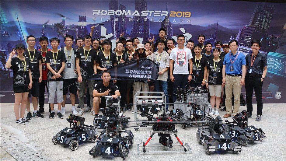 👍Congratulations to team GMaster who won the third prize during the final of #RoboMaster 2019 International Regional Competitions! Proud of you! 👏👏👏