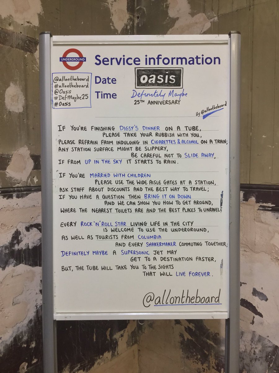 allontheboard's tweet photo. Today is the 25th anniversary of one of the greatest debut albums and one of the greatest albums ever, the legendary #DefinitelyMaybe by @oasis 
#Oasis #DefMaybe25 @allontheboard https://t.co/gisNkD9lz4