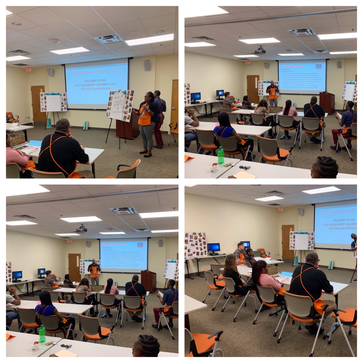 david_abernath1's tweet photo. Committed to Developing our associates @ #5086! Today’s LEAD class, Tomorrow’s future leaders. Learning, Workshop, Role Plays, & Recognition! #MAP #DevelopExecuteLead @IsaacjTHD @JH5086 @MSchaeffer_THD @islandkemper @PrestonCombell1 @THD_RDC5086 @geoffrey_janer https://t.co/gA8aVFotwi