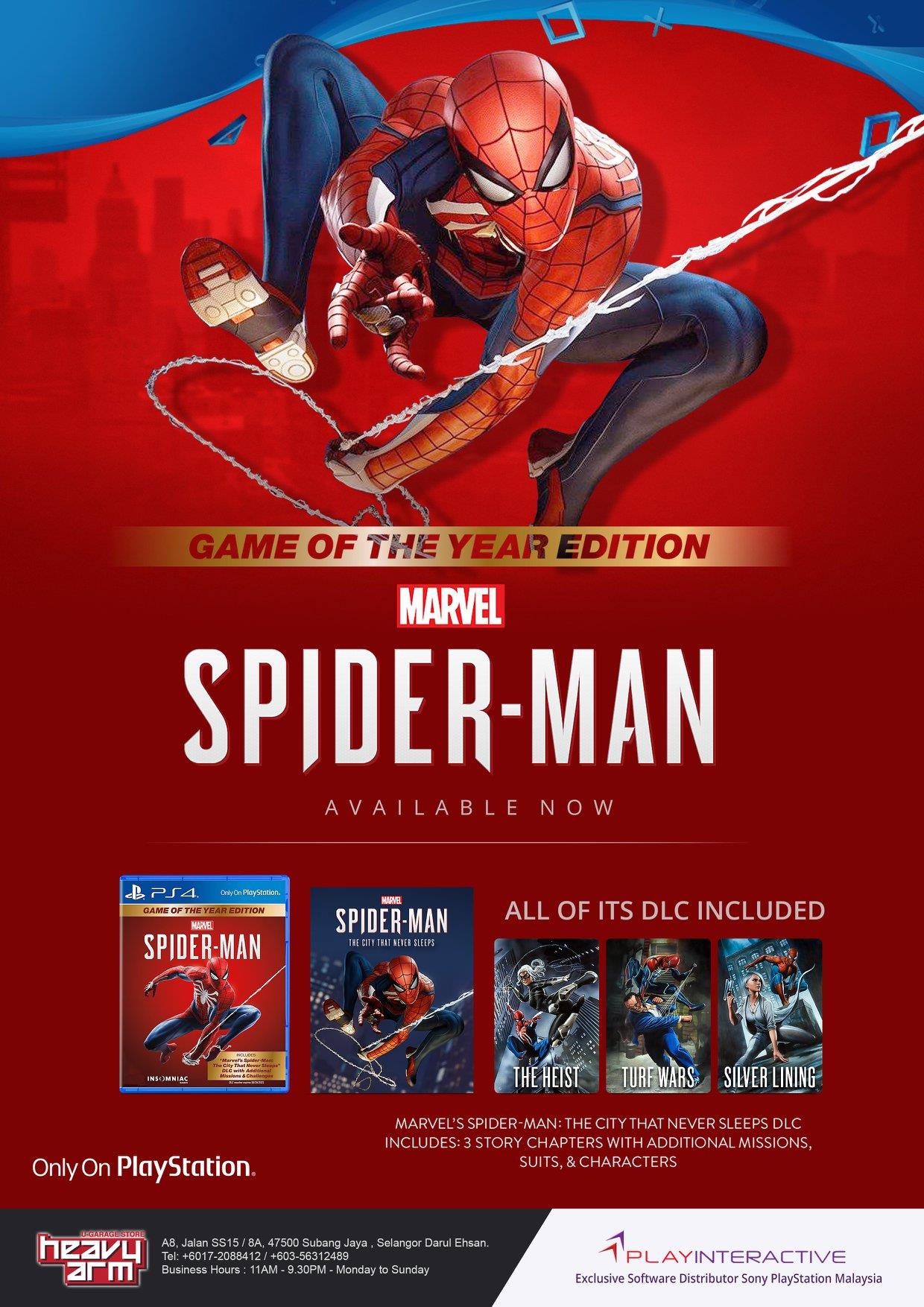 Spider-Man 2019 Game of The Year Edition (PS4) –