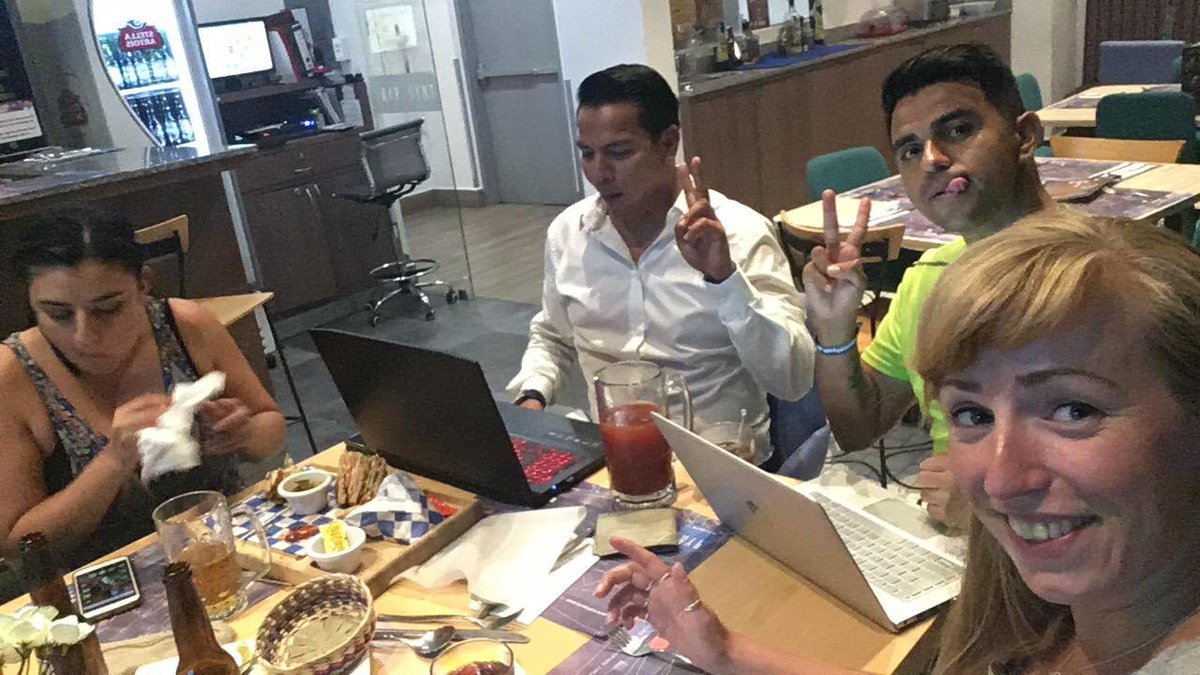 Wetskills's tweet photo. First working days in π²π½. Meet & greet with case owner Jose - #PureWaterTechnology. #BrainHurricane. #WorkingTogether. And having fun. Also presentation Dutch water management. Good luck in Mexico City. @NLinMexico @nesomexico @Aquatech @PUMexico @IMTA_mx @KWR_Water @WDRC_KAUST https://t.co/VC39VKSEzc