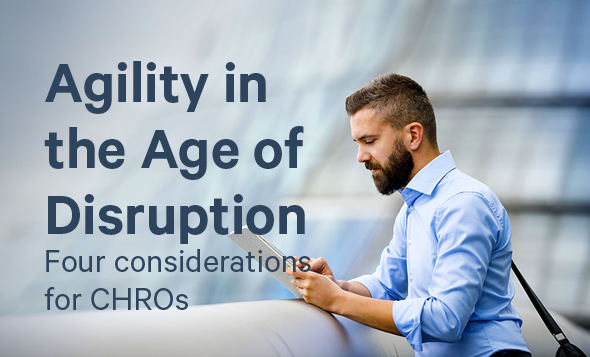 Read our latest paper: Agility in the Age of Disruption: 4 considerations for CHRO’s. “For early adopters, agility will be a differentiator but for late adopters, it will be death.” expert360.com/resources/agil…