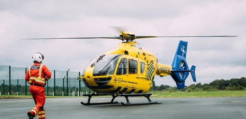 BBCRadioManc's tweet photo. Salford's Major Trauma Centre will include a helipad on the roof of the eight-storey building. At the moment, the North West Air Ambulance has to land on the nearby De La Salle playing fields on Lancaster Road. It'll treat around 1600 patients a year. https://t.co/SgR4CxdDSK