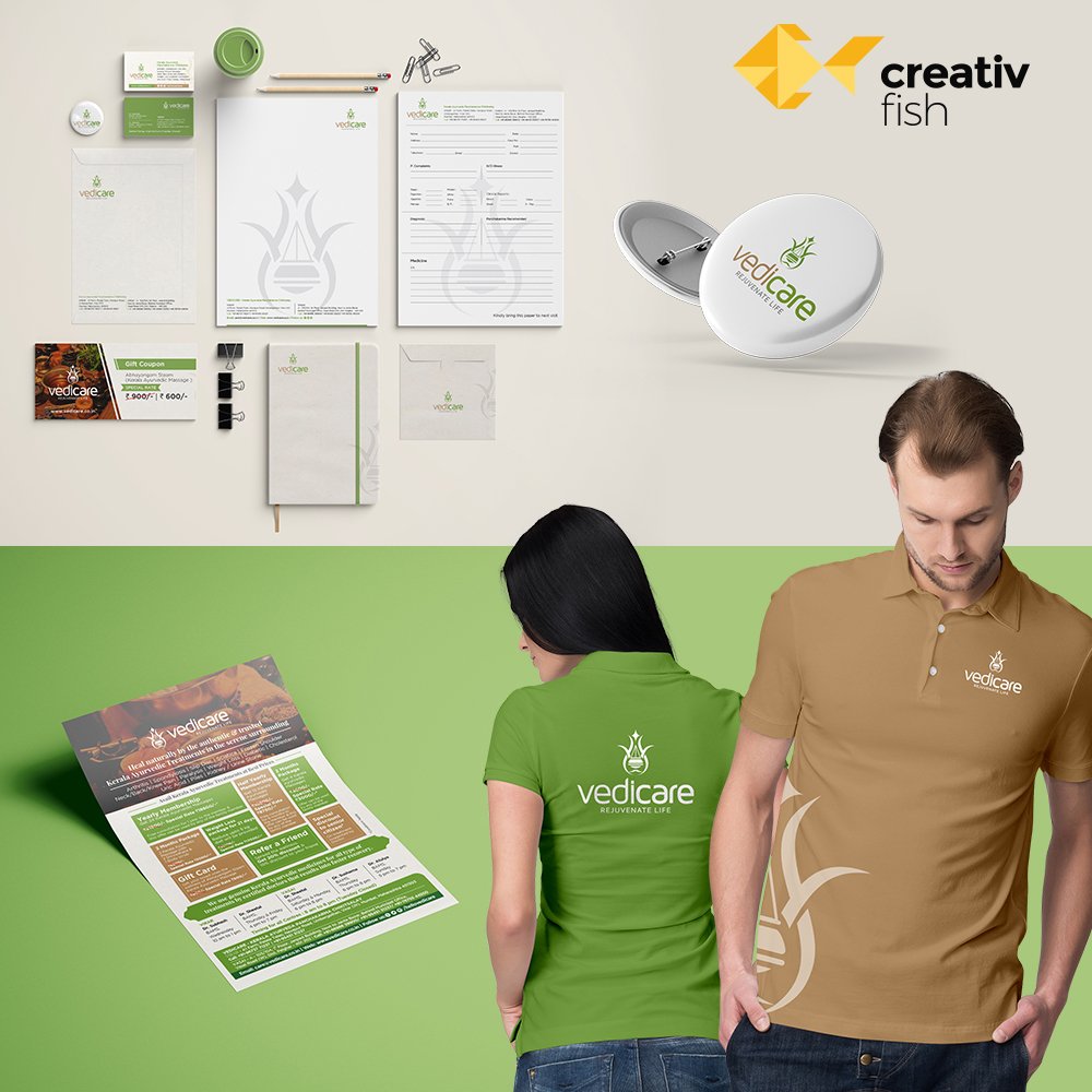 CreativFishTeam's tweet photo. Here's presenting our work for another proud #client Vedicare Kerala #Ayurveda Panchakarma Chikitsalay. Ayurveda is the ancient traditional medical science of India, which is now one of the most popular and trusted alternative treatment across the #world.  #BeCreativ #Creativfish https://t.co/LkQ4QJmKOc