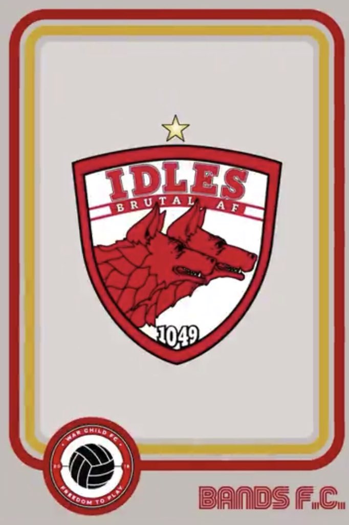 henrywinter's tweet image. International child protection charity @WarChildUK &amp;amp; @_Bands_FC have teamed up with top musicians to raise funds for a football initiative for young people living in conflict areas. Limited edition bands enamel badges on sale Friday 7pm UK via bandsfc.com #WarChildFC