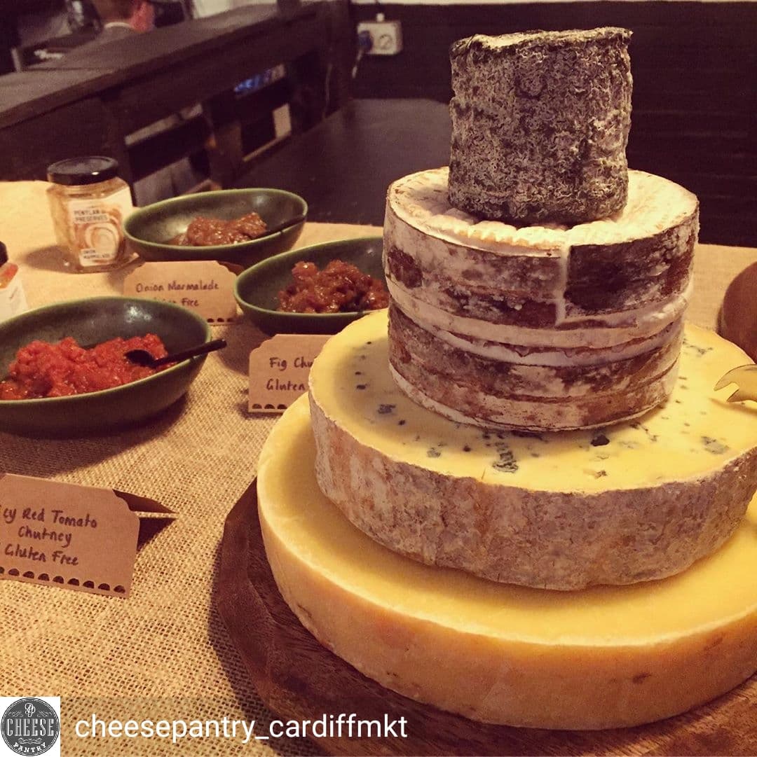 PenylanPantry's tweet photo. We were so happy to be asked by the wonderful Dickie & Bethan to put together a #cheesetower for their #wedding.
The epic menu also featured @penylanpreserve @Ffwrnes @keralankaravan @CakeMiddleton & @LHGBrewingco - what a dream! 🤤 #weddingcatering #Cardiff https://t.co/sYoxSaBQFV
