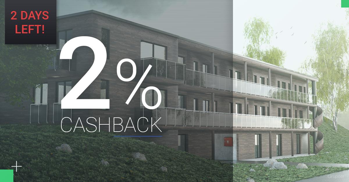 Grupeer_com's tweet photo. Only two days left to get 2% cashback 💸💸💸
Hurry up! 👋
✅https://t.co/SkPHTXLVvB
✅https://t.co/eImgakoOyU
✅https://t.co/xKTz2eS5HF
✅https://t.co/swkkrXkxfs
#p2p #buyback #invest #autoinvest #loans #highestyield #developmentprojects #Tanem #Somnavein #InvestinNorway https://t.co/mxyOMyKZjI