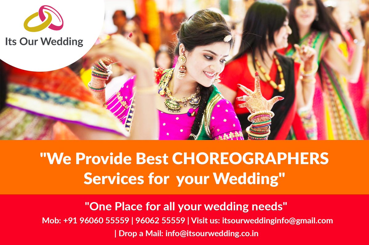 Itsourwedding1's tweet photo. "Dance as the narration of a magical story; that recites on lips, illuminates imaginations and embraces the most sacred depths of souls."
Get the best choreographers services for your wedding.
Contact us:+91 9880650005
https://t.co/9E468Nv80Z
Drop a mail: info@itsourwedding.co.in https://t.co/U37LtNnUWo