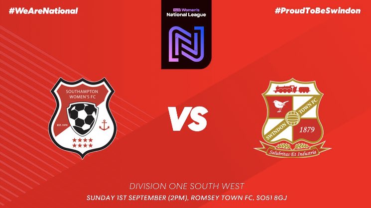 Only 3 more sleeps 😴 until @SwindonTownWFC hit the road to Southampton for our 1st game of the season in the @FAWNL under new management of @JamieLDavies 🚌💨 🙌🏻⚽️🔴⚪️ #cantwaittogetstarted #newseasonnewtargets #newfocus #1club1team1unit1family #COYRs