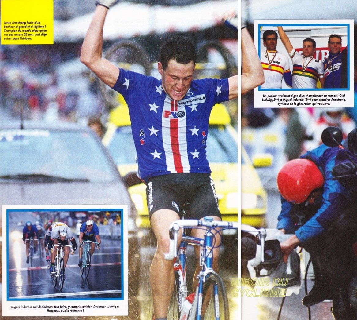 Uzivatel Miroir Du Cyclisme Na Twitteru August 29 1993 Lance Armstrong Becomes World Road Cycling Champion In Oslo Norway He Is Only 22 Years Old 29 Aout 1993 Lance Armstrong Devient Champion
