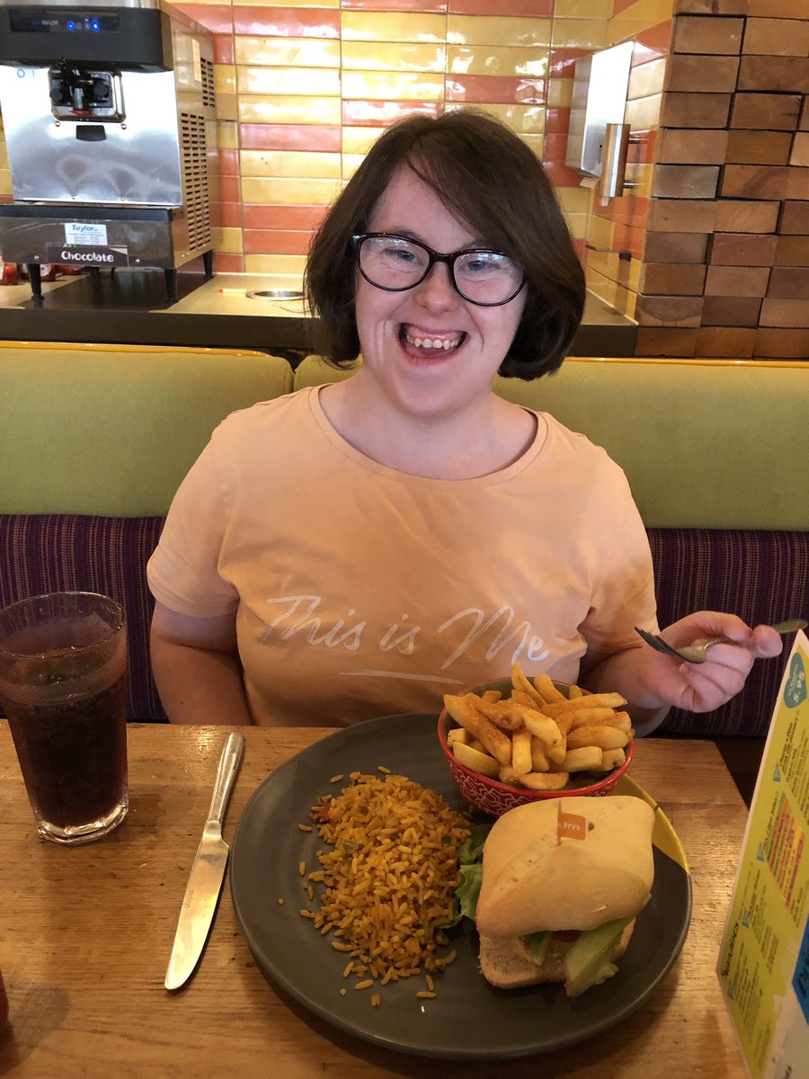 dbeaumont_'s tweet photo. Fun day out yesterday with Laura. We visited Blackpool and got to experience the sand castle water park!! Laura tried her first @NandosUK and loved it and also tried to get her hands on a beer in spoons! @LisaRawcliffe4 @Nicolaw48341521 @mencap_charity @Sarahcress32 @jon78342959 https://t.co/6qxFKMbjgs