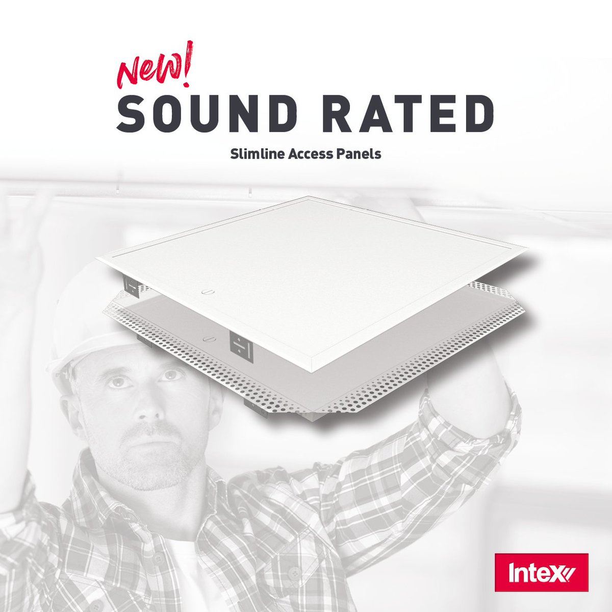 New Product Alert!

Intex has incorporated a full series of Sound Rated
Access Panels, certified to BSENIS0140-3:1995 and built to comply with all Australian building codes.

Ask your local retailer!

#soundrated #acoustic #ceilingsystems #wallsystems #accesspanels