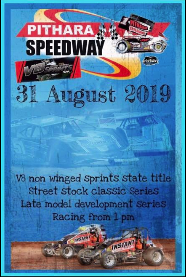 WASpeedway's tweet photo. PITHARA SPEEDWAY Saturday 31st August
More info at:
https://t.co/UcgHPDVjmk
@DLGSCsport @SportWestAU https://t.co/MLIgPMvRbz