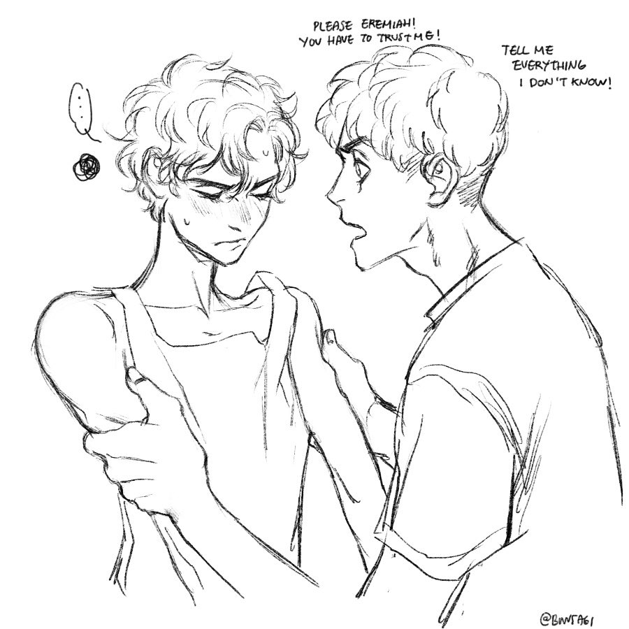 Eremiah and his stupid loose tanks
feat. classmate 
