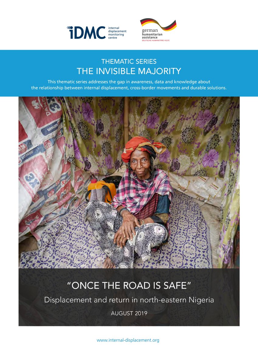 IDMC_Geneva's tweet photo. Violent and indiscriminate attacks against civilians by insurgent groups, like Boko Haram, are the leading cause of #displacement in north-eastern #Nigeria, where most people are displaced more than once. More in our latest report: https://t.co/jsMH2EZbzM #TheInvisibleMajority https://t.co/oVZj4g9lFh