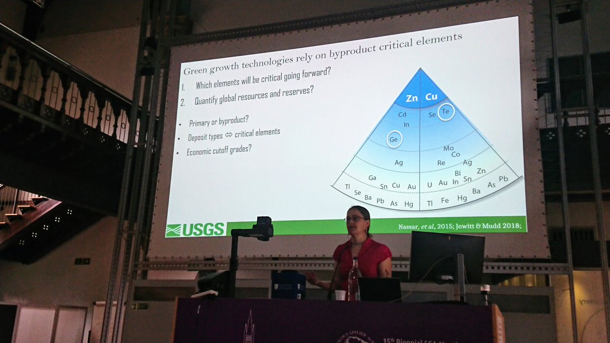 Dr Kathryn Goodenough (@kmgoodenough) on Twitter photo The <a href="/sosminerals/">SosMinErals</a> session <a href="/sga_2019/">SGA 2019: Glasgow, 27-30 August 2019</a> getting underway today with a <a href="/TeaSe_SoS/">TeaSe</a> keynote from Sarah Hayes <a href="/USGS/">USGS</a> on the challenges of extracting Te & Ge as byproducts of Cu & Zn The <a href="/sosminerals/">SosMinErals</a> session <a href="/sga_2019/">SGA 2019: Glasgow, 27-30 August 2019</a> getting underway today with a <a href="/TeaSe_SoS/">TeaSe</a> keynote from Sarah Hayes <a href="/USGS/">USGS</a> on the challenges of extracting Te & Ge as byproducts of Cu & Zn