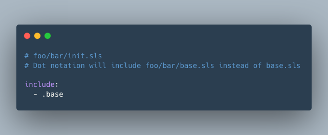 SaltTips's tweet photo. Sometimes it takes 6 years to fix an issue. Salt Neon will support relative pillar includes (state files supported them since 0.16.0):

#gitpicks #saltstack

https://t.co/Ausq1iX3Yz https://t.co/e2s3zIVEFu