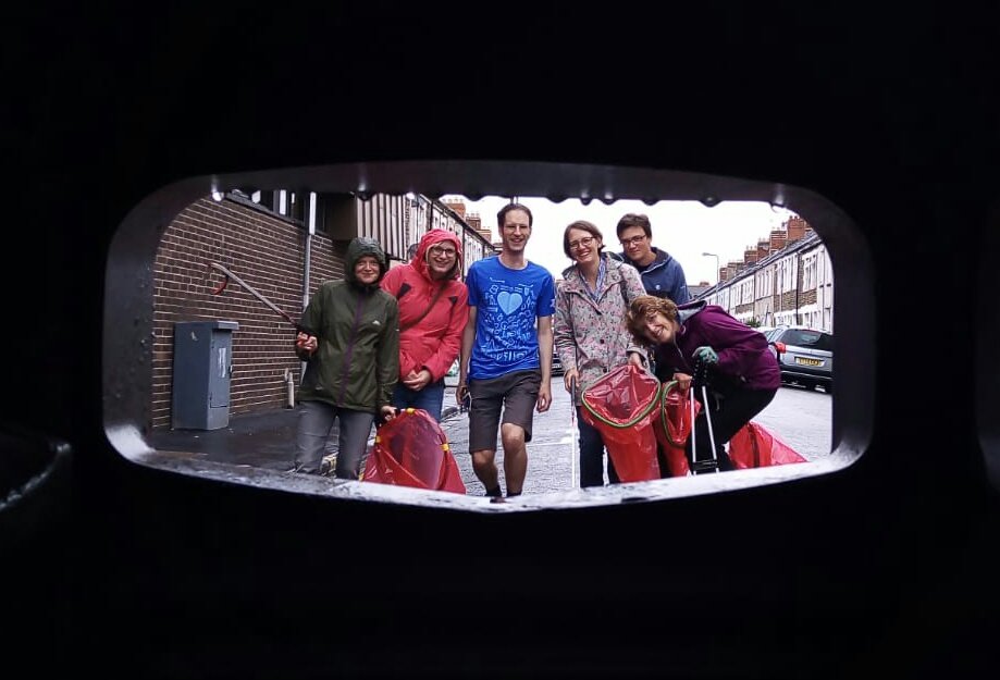 And that's a wrap on our summer evening litter picks - rounded off with nine bags collected and a drink in the Albany.