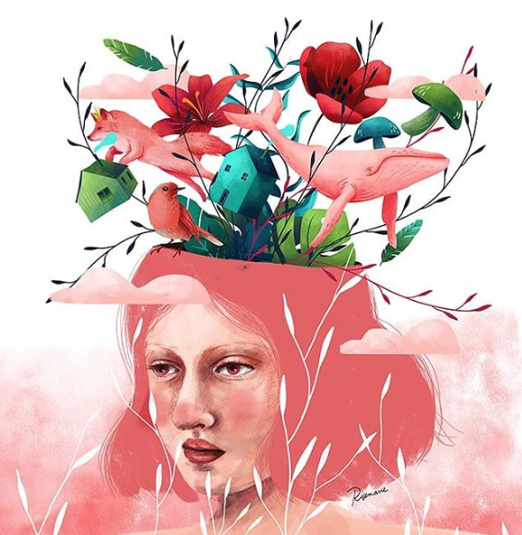 rosemariecc's tweet photo. // Algunas cosas que tengo en mi cabeza //
#insidemyhead #illustration #ilustración #illustrationoftheday #artwork #digitalillustration #rosemariecc https://t.co/GLcVpK0NxW