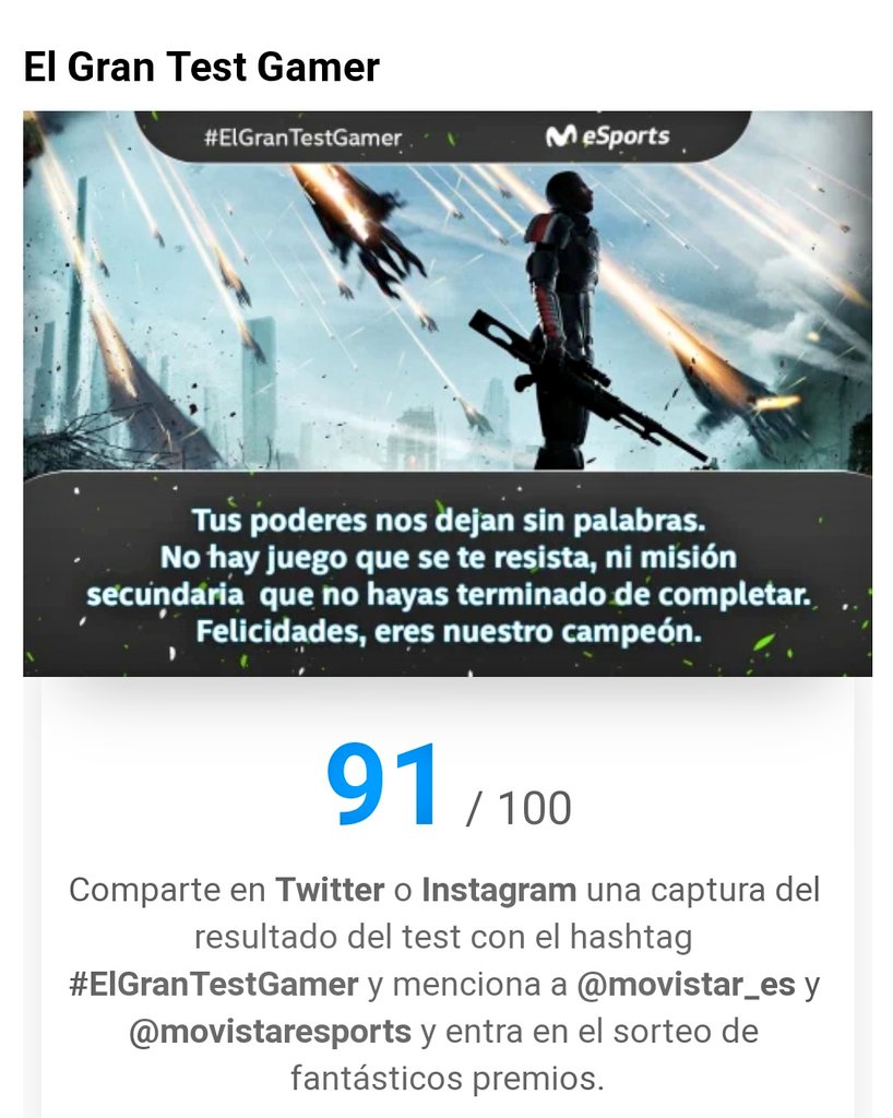 SergiSama's tweet photo. Acierto todas las de Fifa y fallo las de Pokemon. Que decepción. #ElGranTestGamer @MovistareSports @movistar_es https://t.co/i6HxvzkjvW