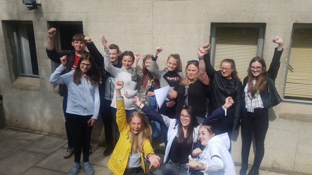 donna86_ufa's tweet photo. Team 3 having been working with @MDUK_News for their social action project and today handed over £351.30 to help find a cure @ufa_Durham fantastic achievement for a group of young people who 4 weeks didnt know each other #proud #NCS https://t.co/2hVynaKA0l