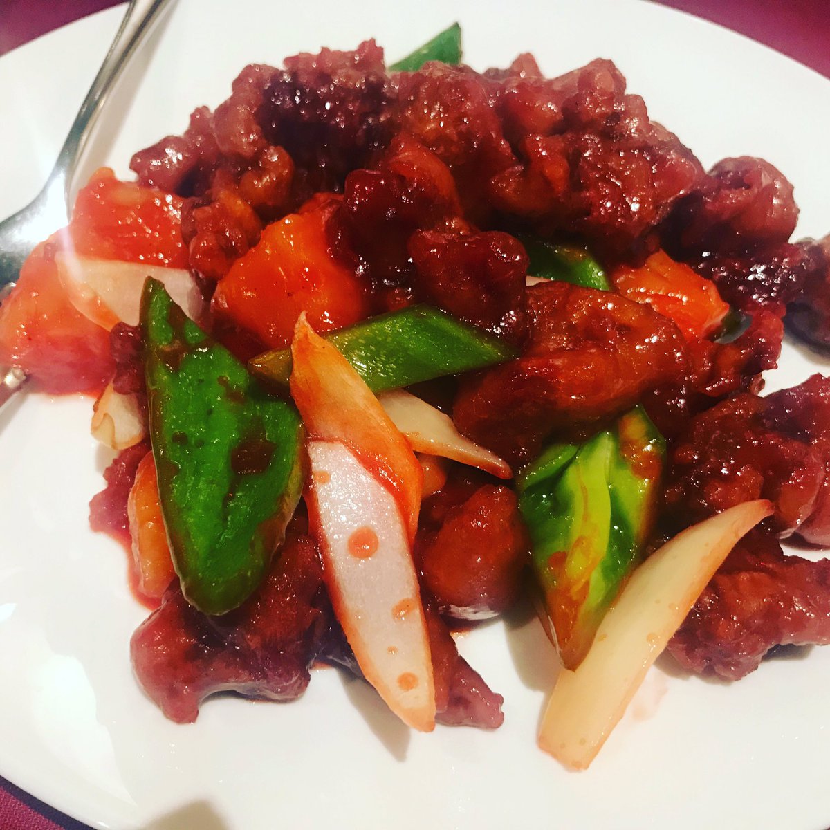 winsordobbin's tweet photo. Sometimes - very rarely - you need an old school sweet and sour pork. #food #Adelaide #dinghao https://t.co/QDoJRlOBcX