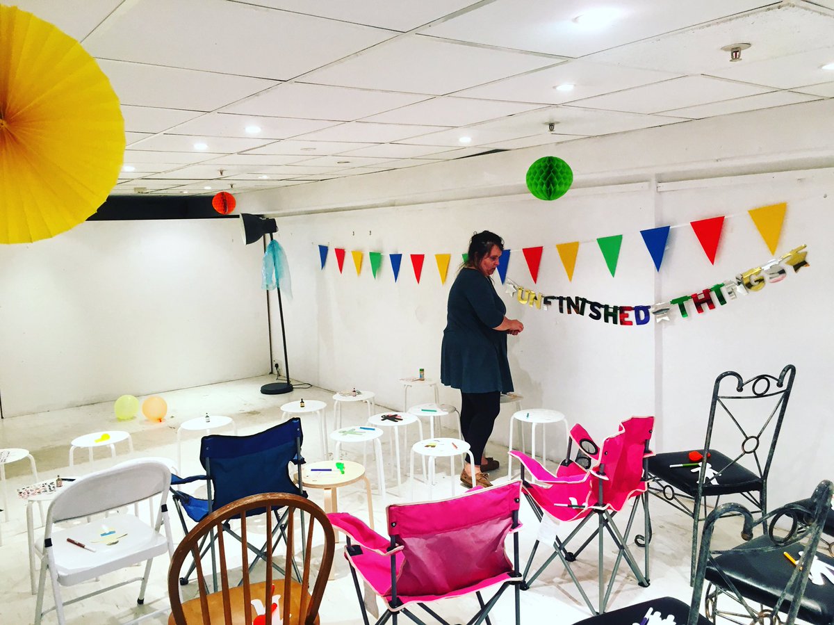 The Unfinished Things Festival tweet media