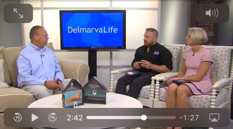 HFSCorg's tweet photo. Here’s an excellent example of effective home fire sprinkler education, featuring Paul Eichler @ike653 on @DelmarvaLife TV. Good work!! https://t.co/IjN1vqXGAq https://t.co/CUo7F9Hf6Q