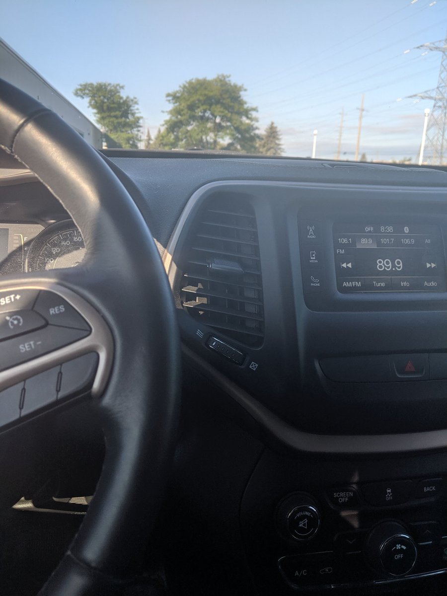 junadeau's tweet photo. Listening to the worst conversation in radio history. #cantstoplistening #backtowork #cashfortrash @newhot899 @hotflashjenni @MaulerMauler @OneTrueRush @BradyJones899 https://t.co/HbXDL5i8yZ