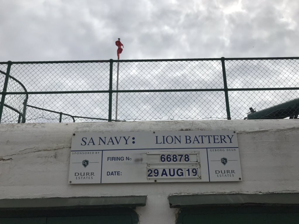 ewnreporter's tweet photo. #CTNoonGun It’s Cape Town’s oldest tradition has been going since 1806 and to date the noon day gun has been fired 66 878 times. KP https://t.co/7eisZlueoP
