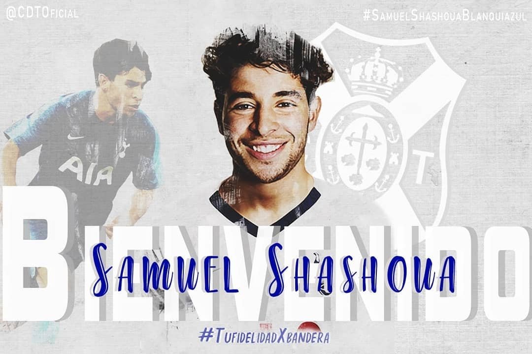 El @CDTOficial se hace con los servicios de Samuel Shashoua. Suerte Samuel!! #laligasmartbank #liga123 #laliga123 #SegundaDivision