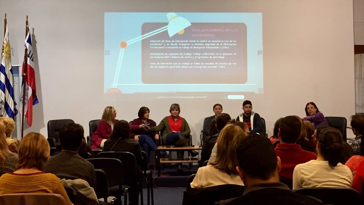 verzor2011's tweet photo. #ENLACECFE autoridades de CFE y Plan Ceibal, panel de docentes y estudiantes, grupos impulsores de tecnología, especialistas en educación... juntos en un día de formación @RedAprendizajes  #NuevasAlianzas #AprendizajeProfunfo https://t.co/gP9h3rWBSm