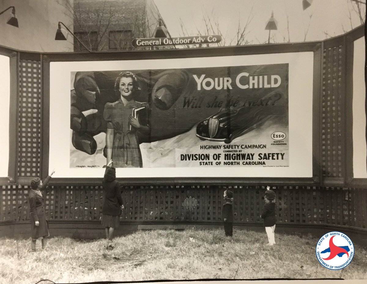Ncdot On Twitter 1938 Ncdot Highway Safety Division Launches