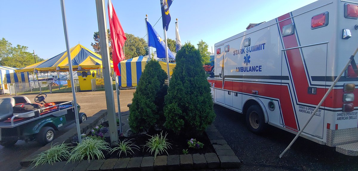 AmericanEMS's tweet photo. We are excited to participate again at the #StarkCountyFair. Photos courtesy of Rachael Skeen (EMT-Canton). https://t.co/BLczL2yrT1