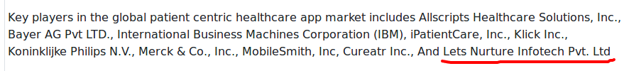 JigsThanki1987's tweet photo. Thanks @ProphecyMarket for including "#LetsNurture" (@letsnurture) in the Key players list in the global patient centric #healthcare app market.

#MobileApp 
https://t.co/fAmCpTZFkc https://t.co/BwpqecmPhD
