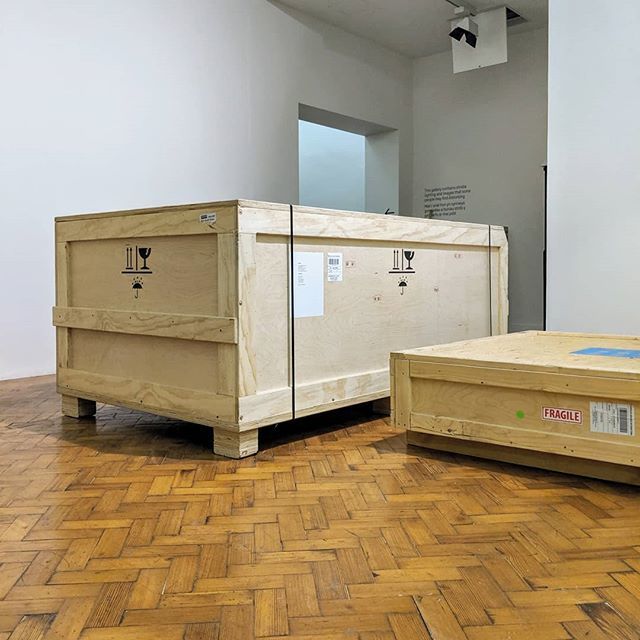 chaptergallery's tweet photo. The big crates are in the building!
now, to unpack.... #ChapterCardiff #GarthEvans #HenryMooreFoundation #Sculpture #OpeningSoon #ChapterGallery #ChapterArts https://t.co/o7OknXnCqk https://t.co/3vkR7oGgsh
