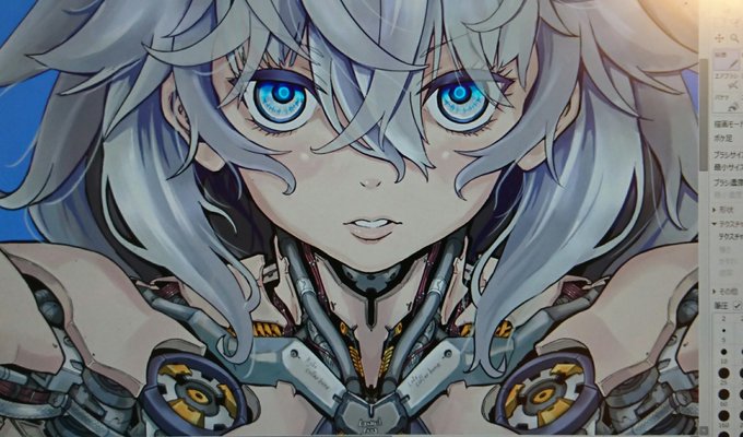 メカ少女ここまで描き込んでようやく納得したので終わり。
たぶん冬コミC97の表紙かな? 