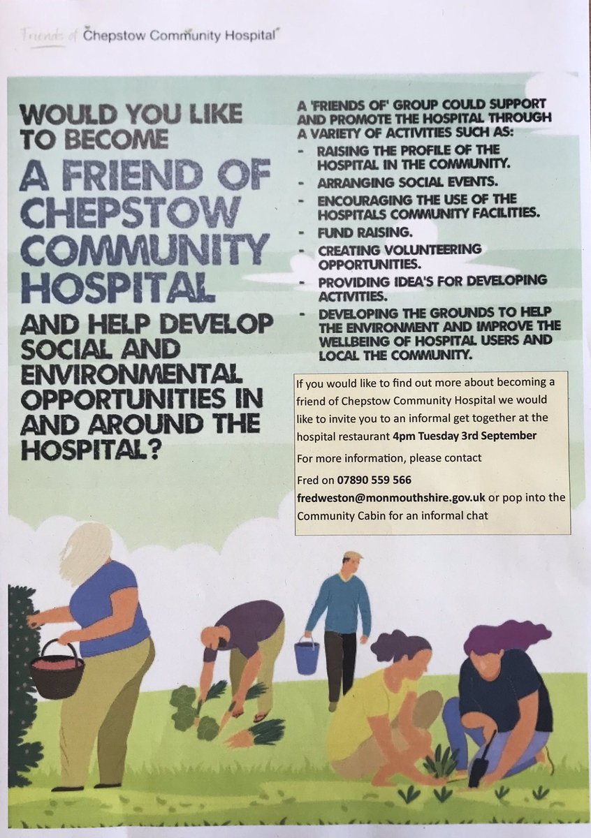 WellatHome's tweet image. Contact Fred Weston (details below) if you would like more information.