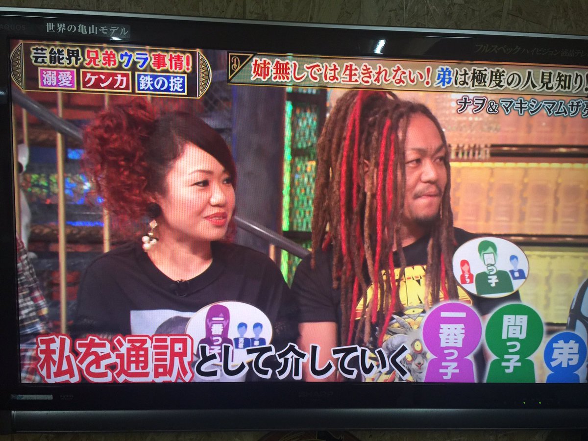 hall_tbsk's tweet photo. マキシマムザ亮君
松っちゃんにいじられる
#マキシマムザホルモン
＃ダウンタウンDX https://t.co/Po4eBIIL4i