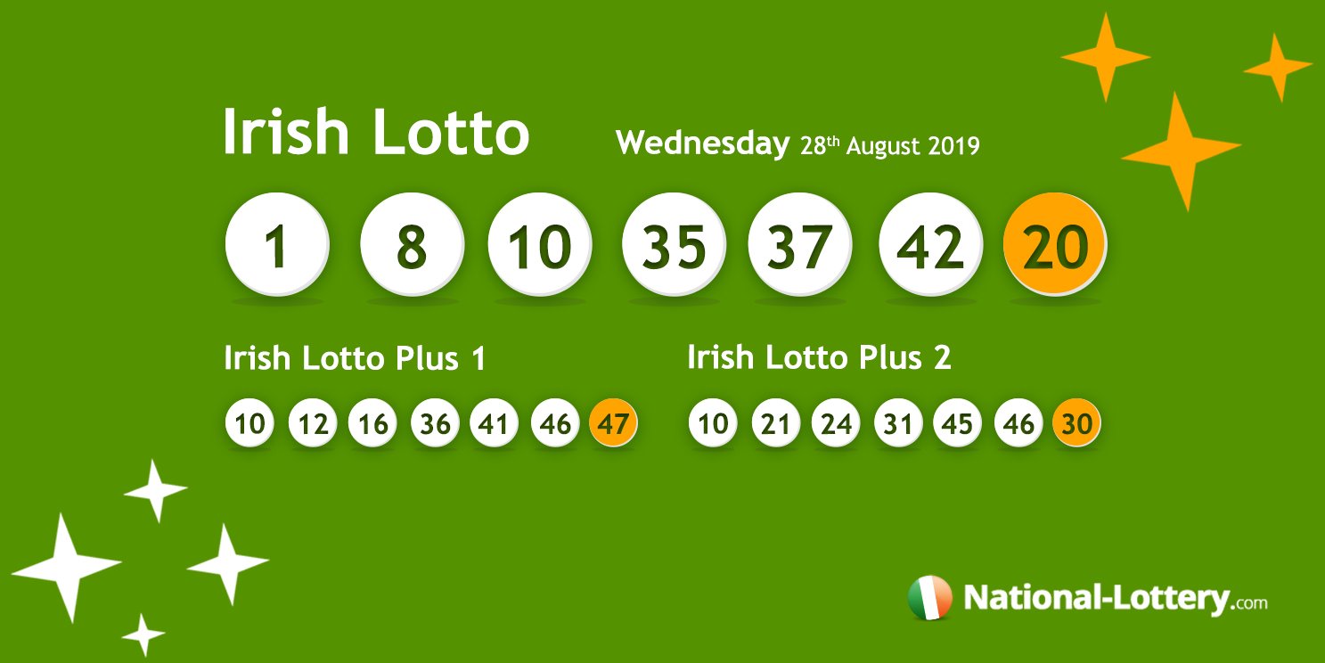 irish lotto results 28 august 2019