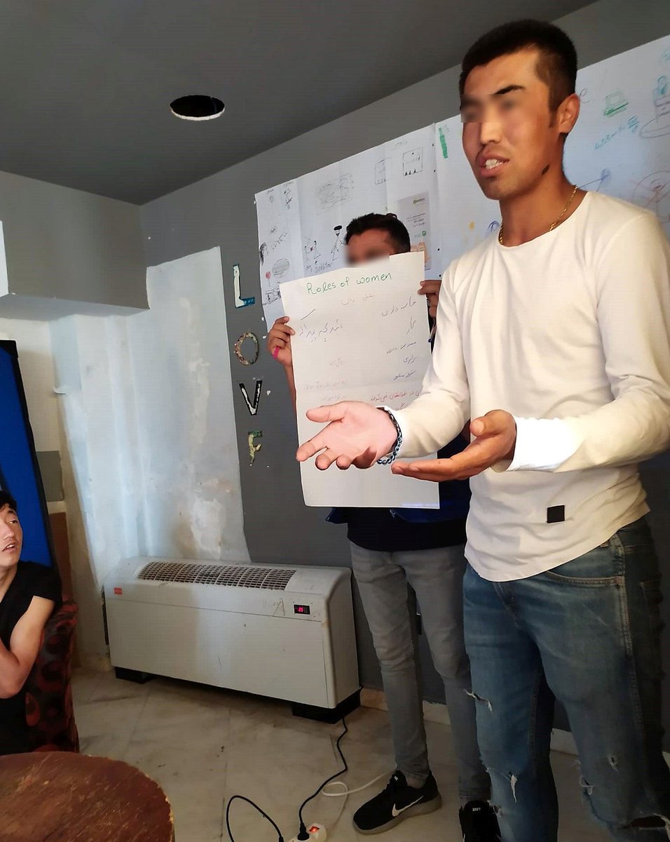 IOMGREECE's tweet photo. Diotima Centre's psychologists who specialize in #equality issues visited unaccompanied migrant children facility in the North, under #IOM’s #PEDIAproject.
➡️ W/ #AMIF #DGHOME @EUHomeAffairs.
👉 https://t.co/Kh8Y6iIexT https://t.co/nrNJEWSi1r