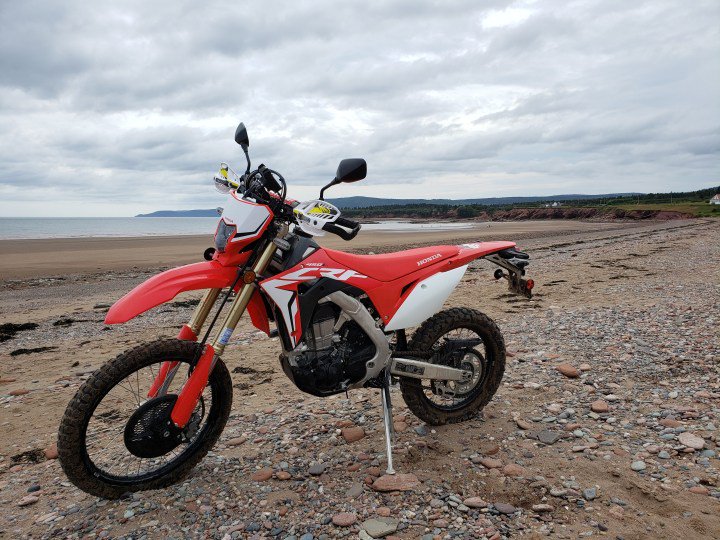 Another look at the Honda #CRF450L - wp.me/p2WUQA-wLh - #BikeReview #Featured #HondaCRF450L #MotorcycleReview #Review #TestRide