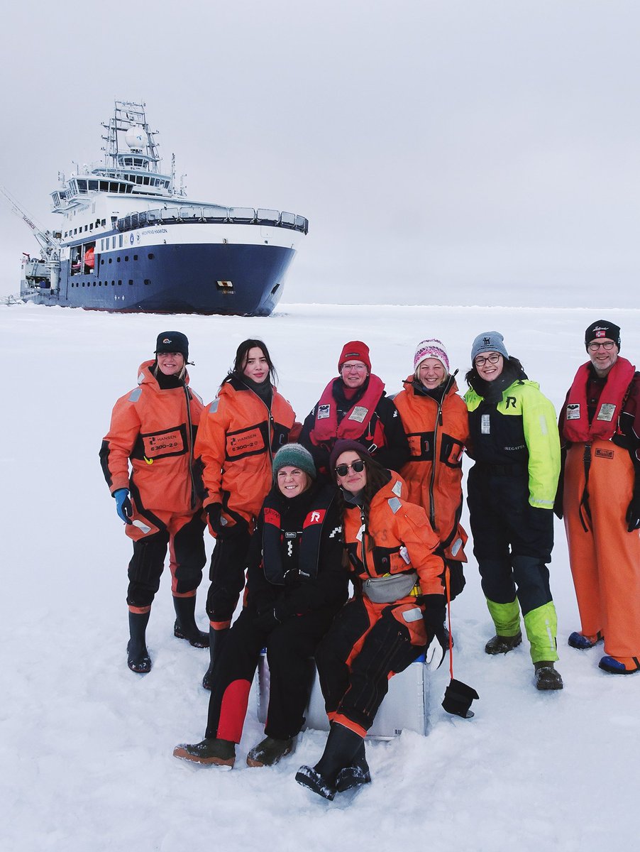 Home from an amazing research cruise in the northern Barents Sea and the Arctic ocean with @nansenlegacy and #ffkronprinshaakon. Wonderful to meet so many great people, experience the beauty of the Arctic, and of course, got a lot of new samples!