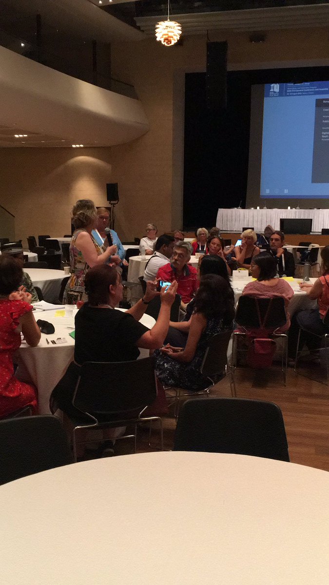 janecowell8's tweet photo. Online #literacy core for all public #libraries &amp; we can work with our partners our community - #libraries do not have to do it all #WLIC2019 @iflapls Public Library Guidelines workshop https://t.co/S2s8AI5b1c