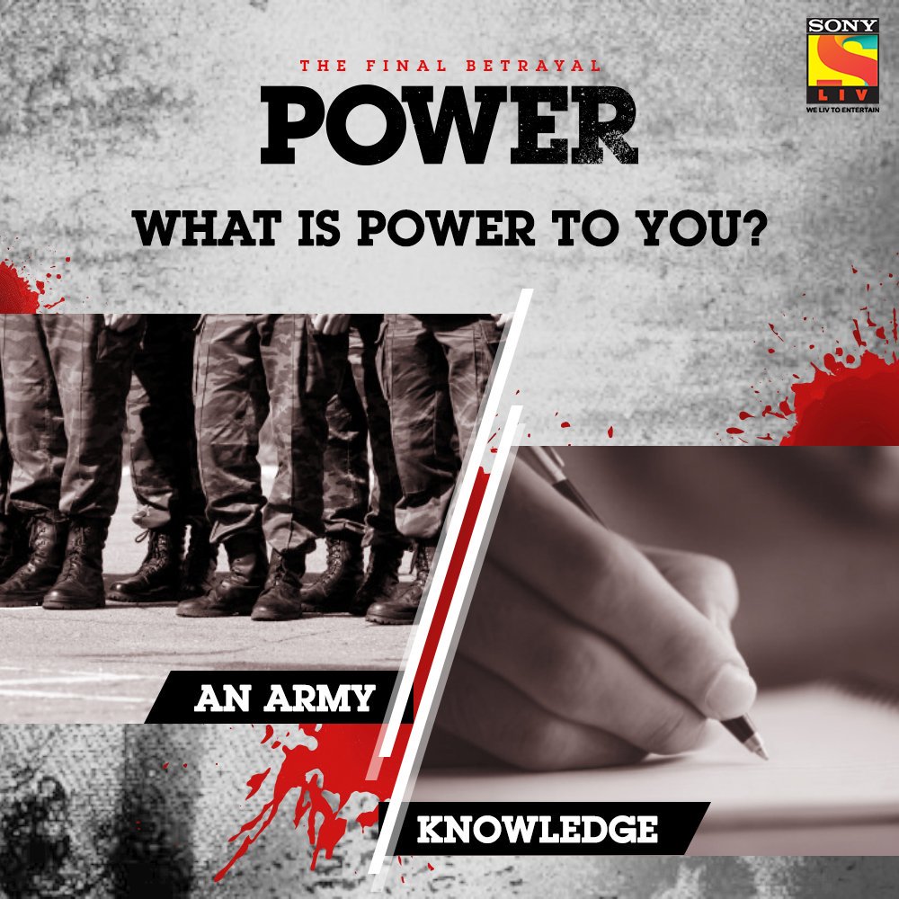 SonyLIV's tweet photo. Strength or knowledge, what is true power according to you? A series that redefines love, loyalty, and family - Power. Watch its final season exclusively on #SonyLIV along with the US. https://t.co/AXdbb69gYg

#Power6 #WeLIVtoEntertain #TheFinalBetrayal #LIVpremium https://t.co/q08R29HnNz