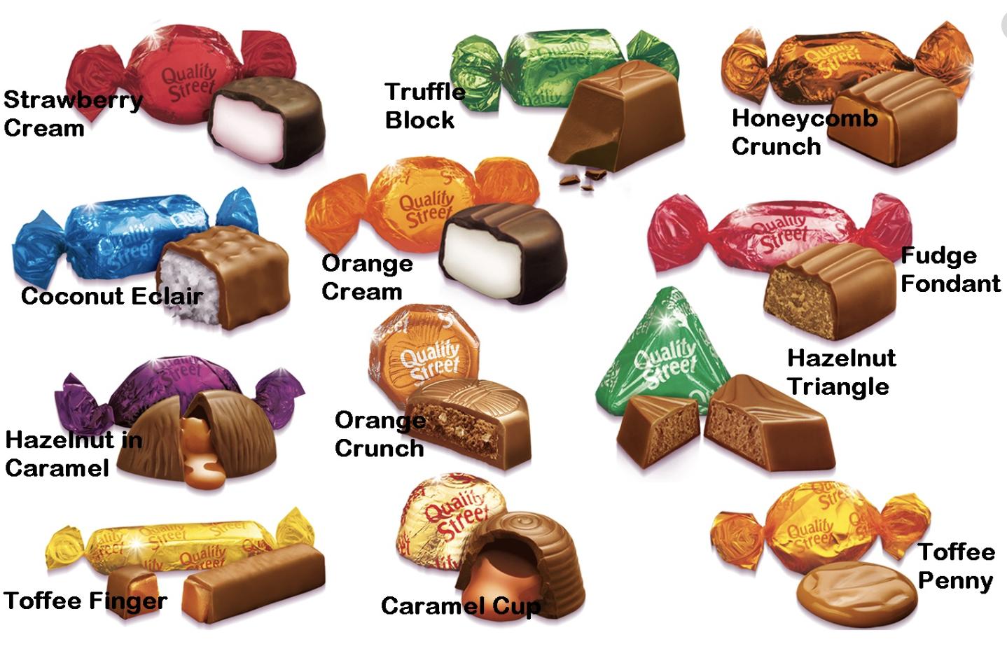 Quality street 2024 strawberry creams