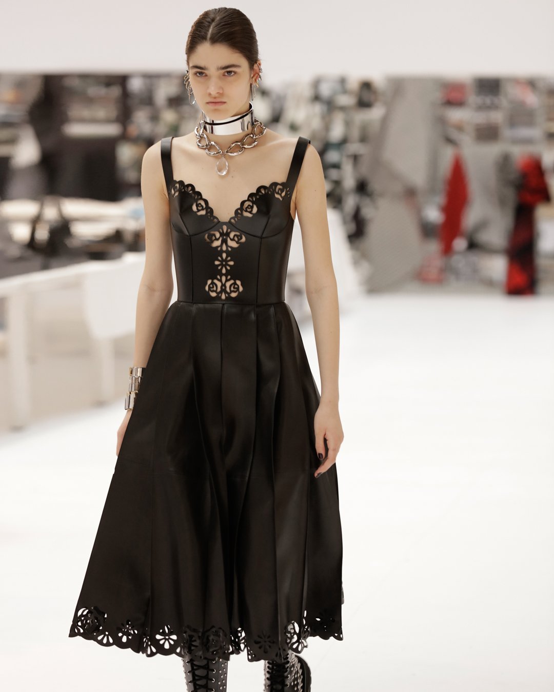 Alexander mcqueen dress 2019 cheap