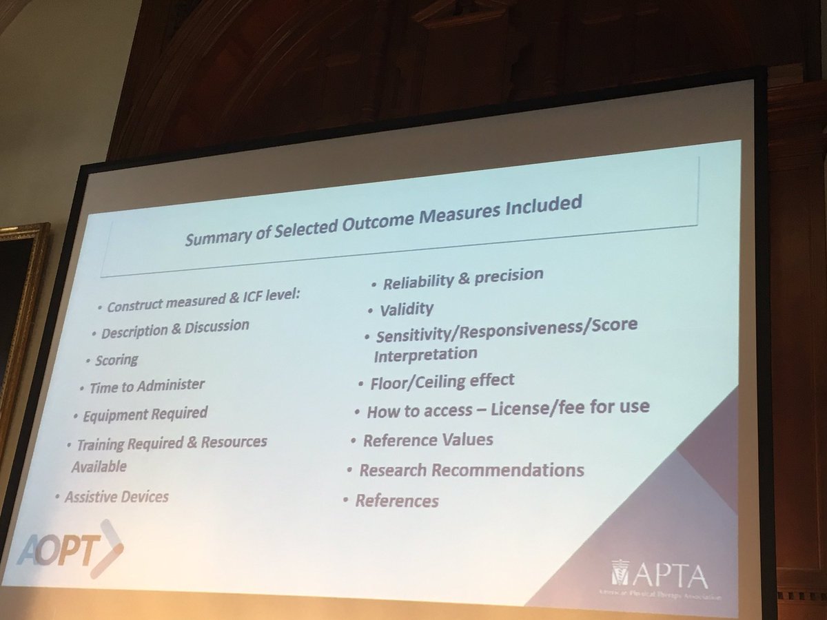 FFN Rehabilitation Research Group workshop on outcome measurement kicked off by @TangeMorten outlining APTA project on outcome measurement after hip fracture. Publication under review. #ffncongress2019