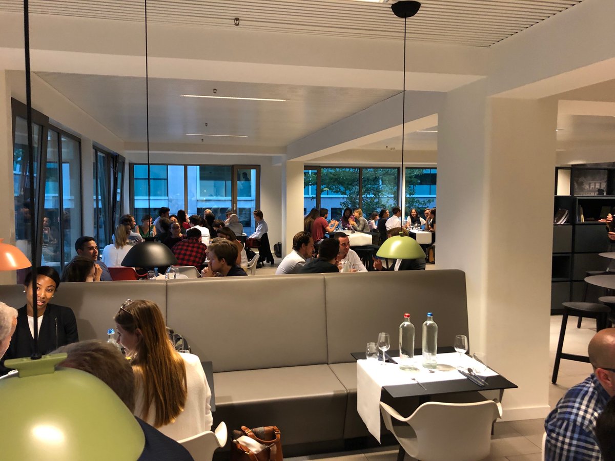 icsss_cyber's tweet photo. During last evening's HR event and hosted dinner #ICSSS19 students were informed about career possibilities in cybersecurity by @ISGA_Hague, @PaloAltoNtwks, @hcssnl, @EITDigitalAcad and @HSD_NL #SecurityTalent https://t.co/KOtdxWCUnY